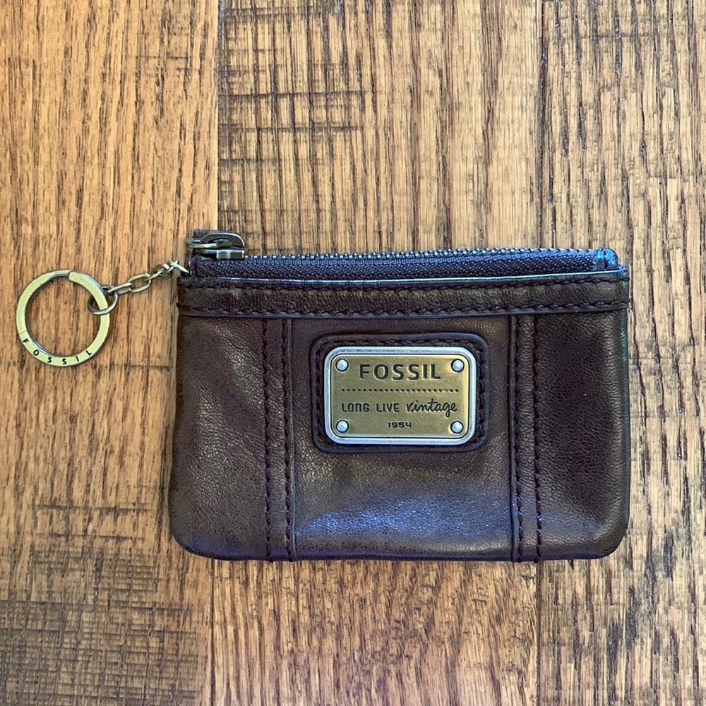 Fossil Long Live Vintage ID and coin wallet